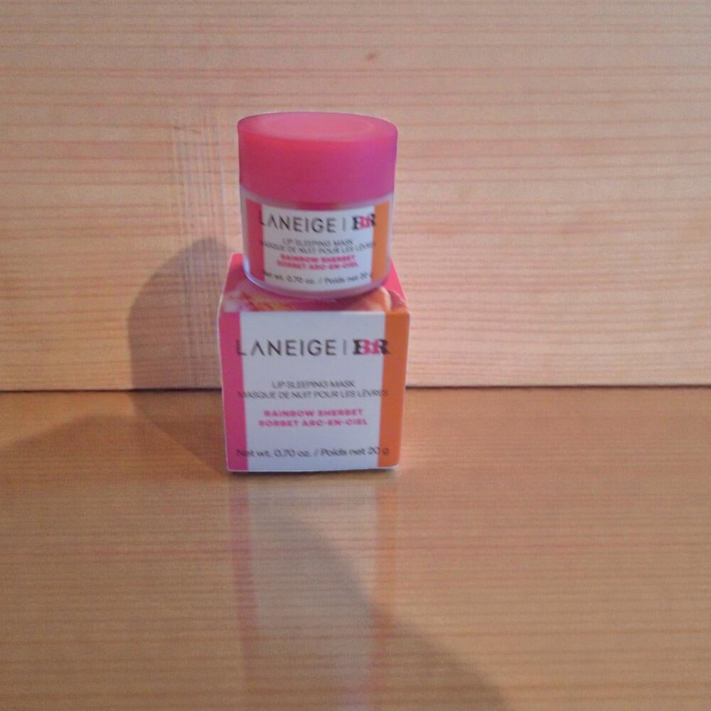LANEIGE | BR - Rainbow Sherbet Lip Sleeping Mask, NWT - Baskin-Robbins Collab.